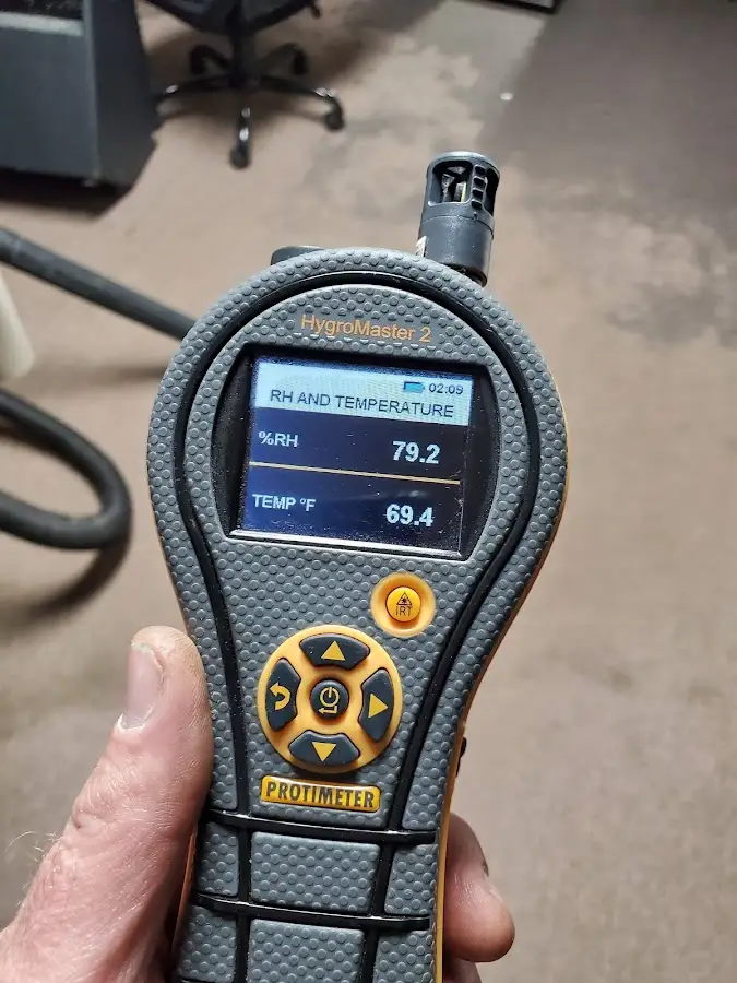 Moisture meter humidity assessment for Fire & Smoke Damage Restoration in Ashburnham
